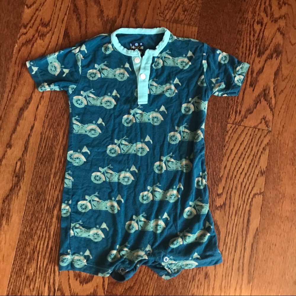 Kickee Pants motorcycle romper
